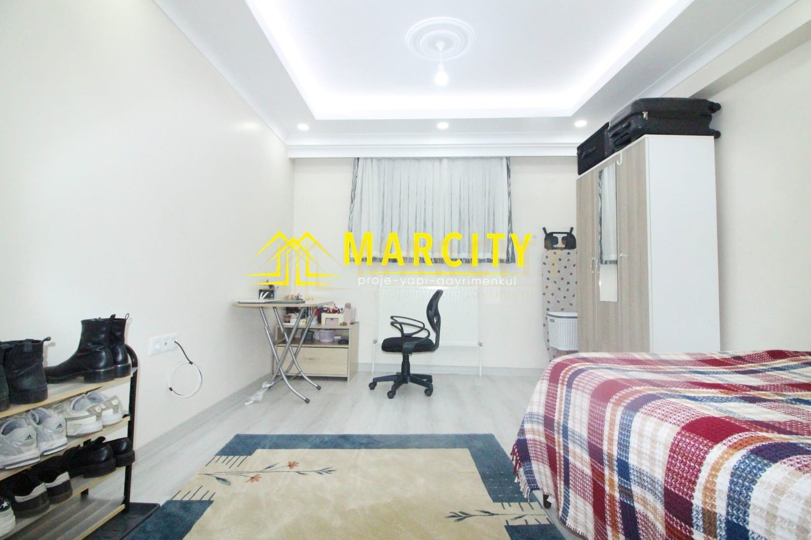 MARCİTY'den Çamlık Cad.Yakını 3 yıllık Binada 2+1 Bahçe Katı