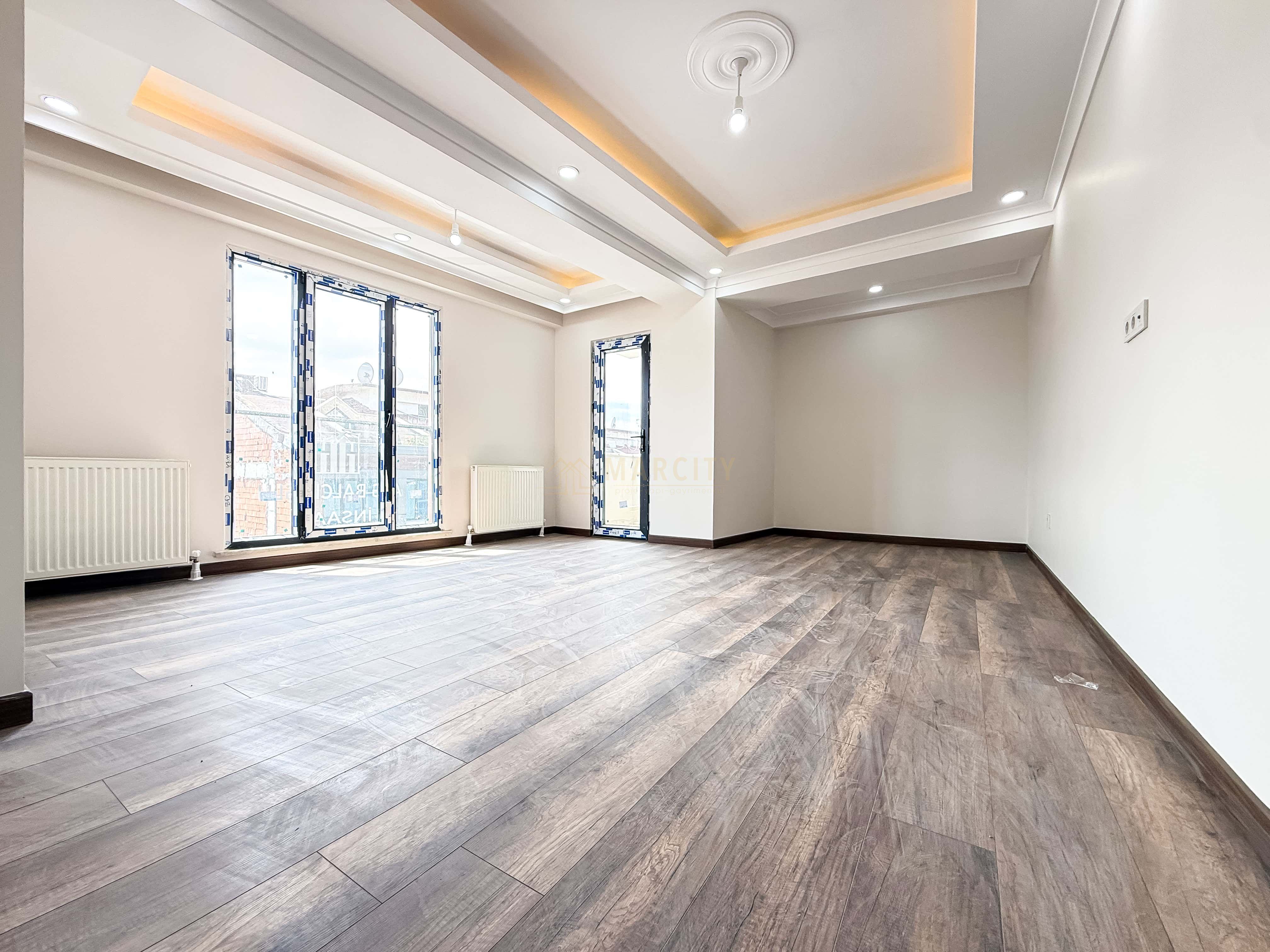 Marcity'den İski Yakını Sıfır 3+1 125m² 6.Kat E.banyo Lüx Daire